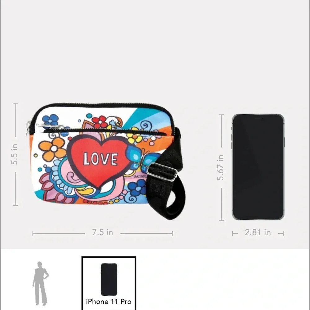 Brighton Power Of Love Crossbody Belt‎ Bag - Picture 6 of 16
